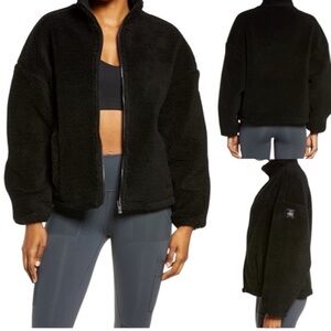 ALO Yoga Sherpa Jacket Zip Up XS